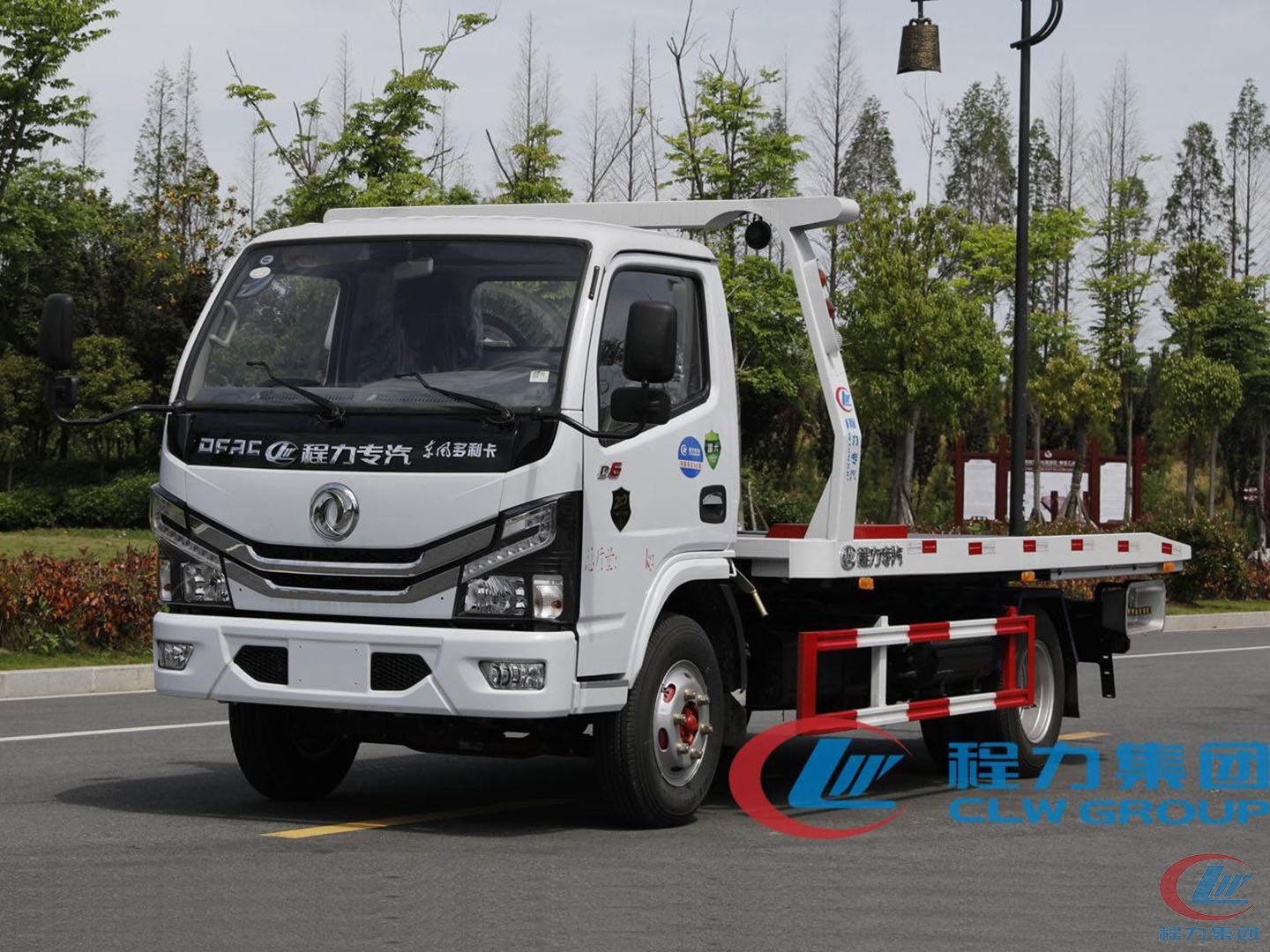 國(guó)六東風(fēng)多利卡D6藍(lán)牌清障車(chē)