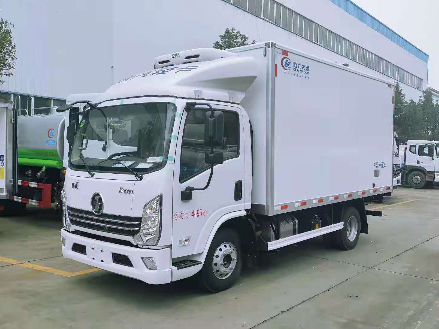 國(guó)六陜汽德龍K3000冷藏車