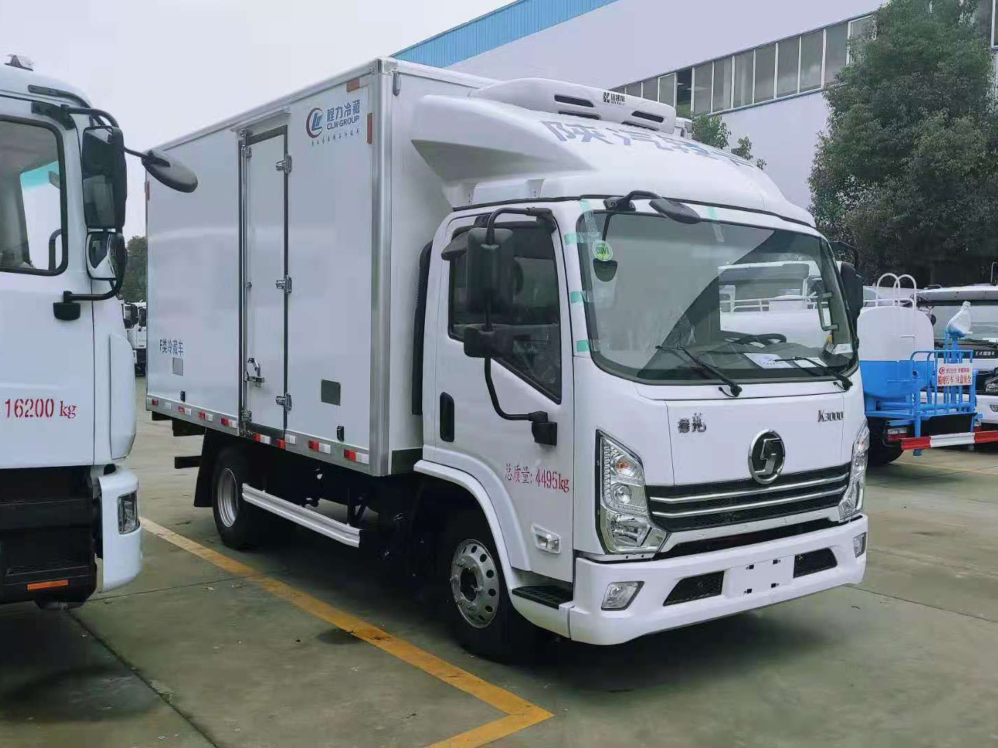 國(guó)六陜汽德龍K3000冷藏車