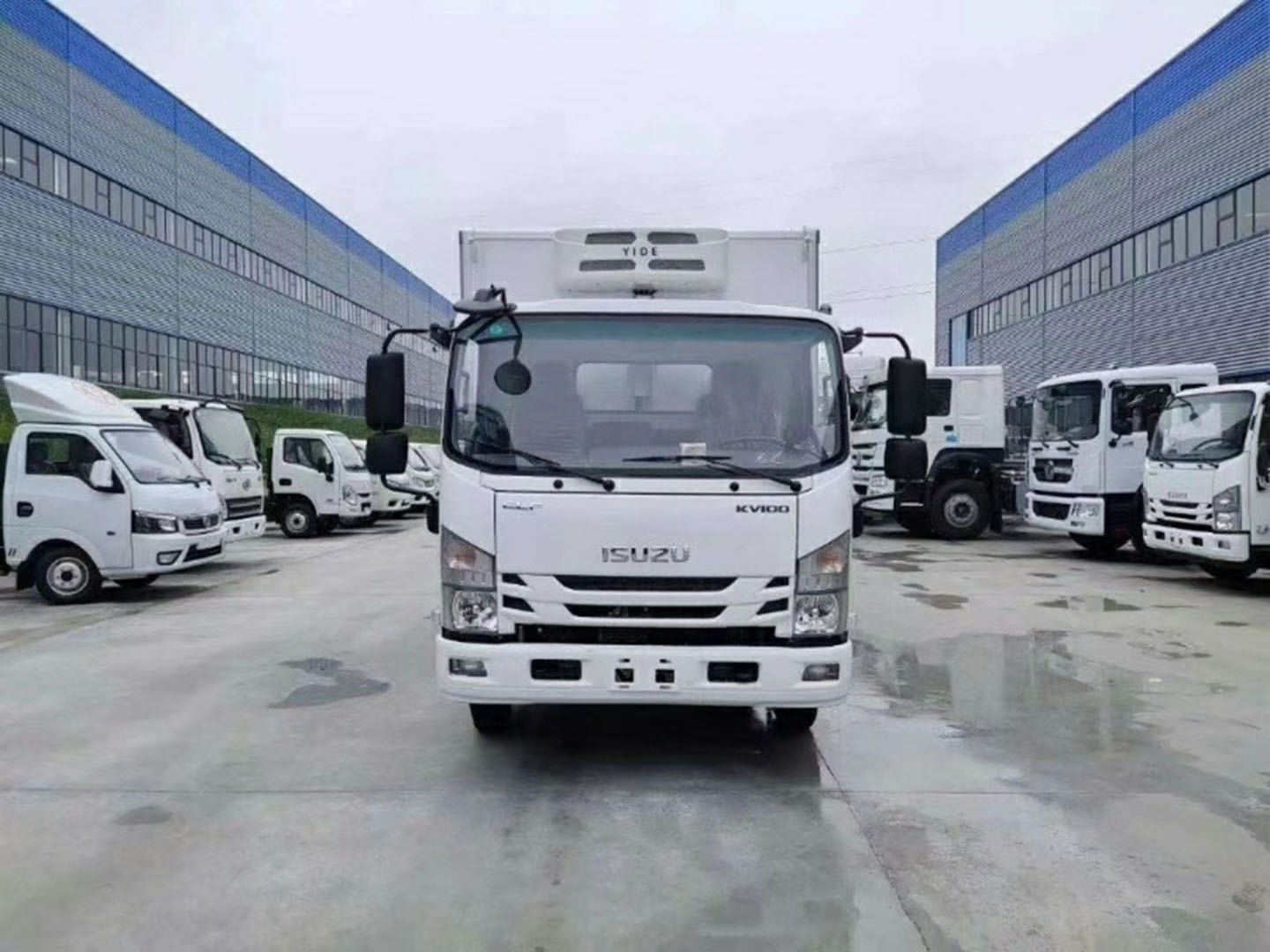 國(guó)六慶鈴五十鈴KV100冷藏車