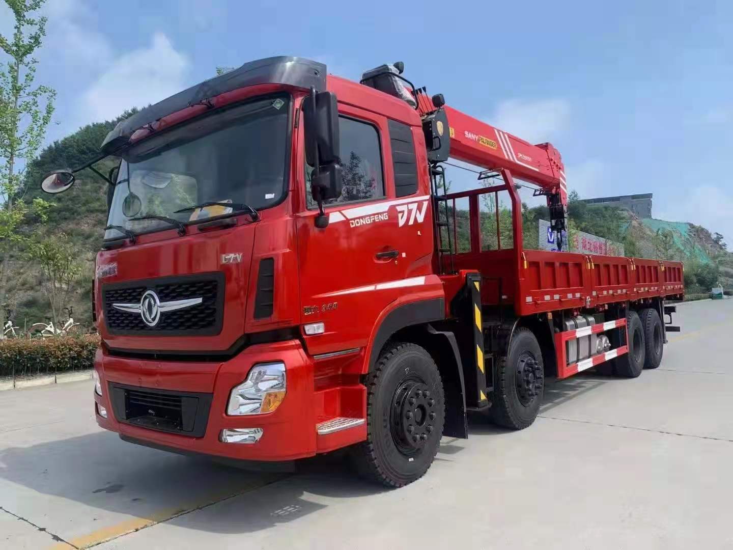 國(guó)六東風(fēng)??D7V前四后八隨車(chē)??吊