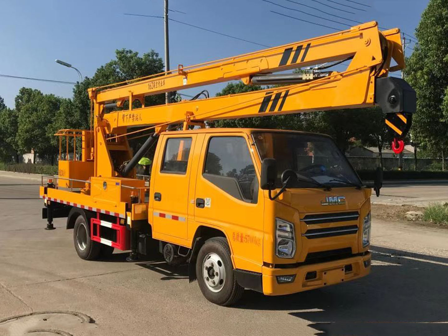 國(guó)六江鈴16米高空作業(yè)車(chē)