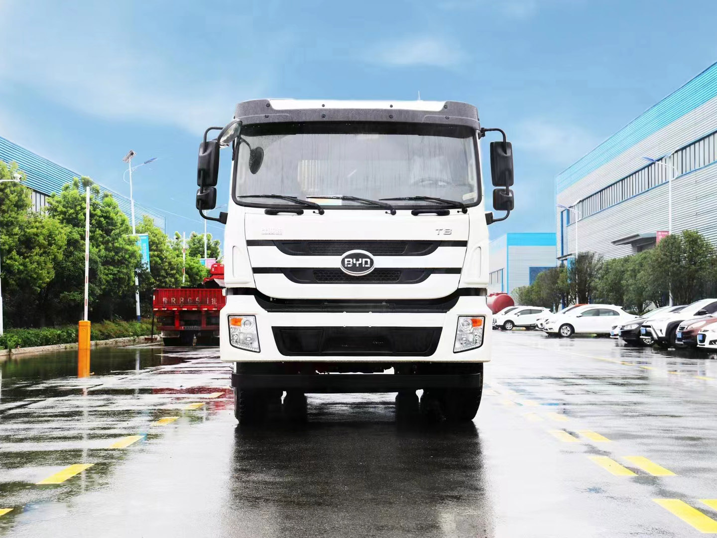 國(guó)六比亞迪T8純電動(dòng)壓縮垃圾車