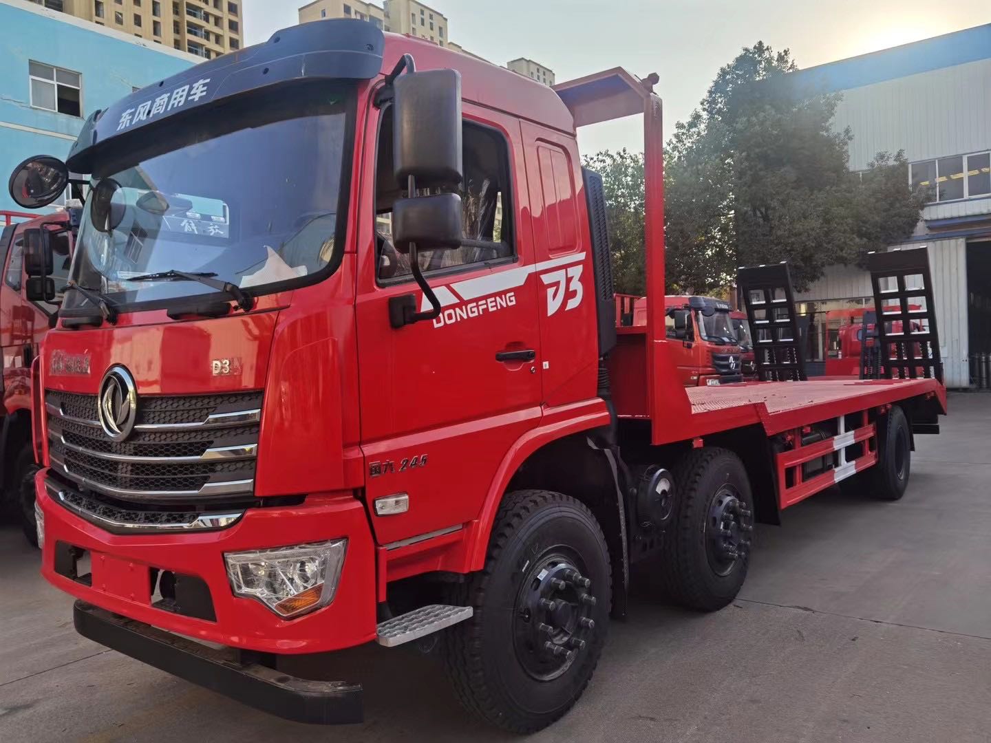國六東風(fēng)暢行D3小三軸平板運(yùn)輸車