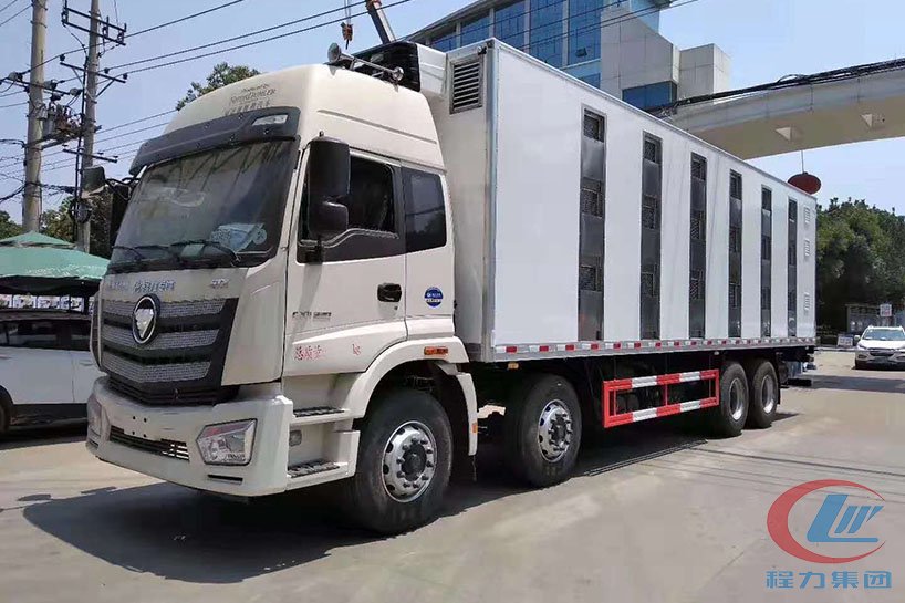 禽運車側(cè)面圖