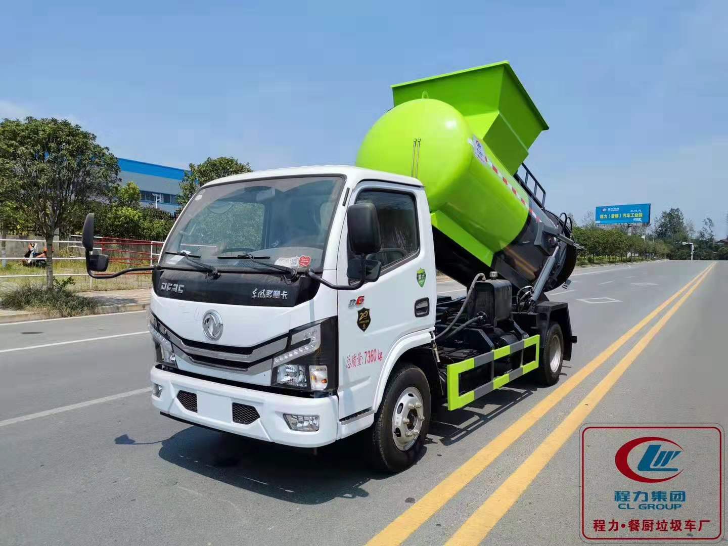 東風(fēng)多利卡D6國(guó)六餐廚垃圾車