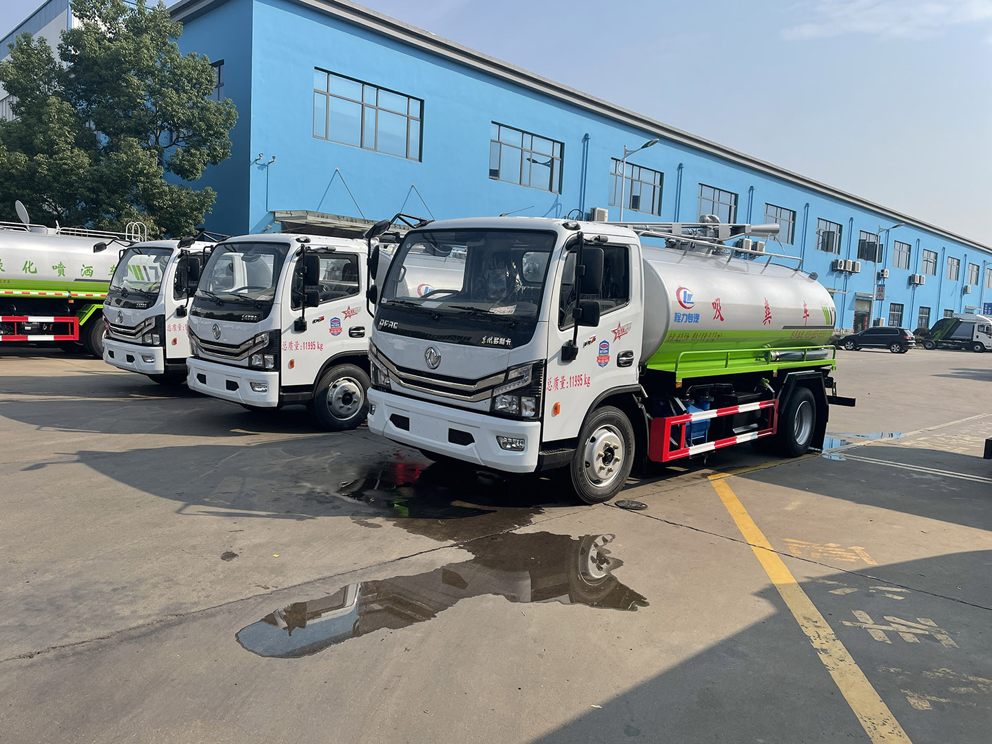 程力威牌程力專汽東風多利卡8方吸糞車